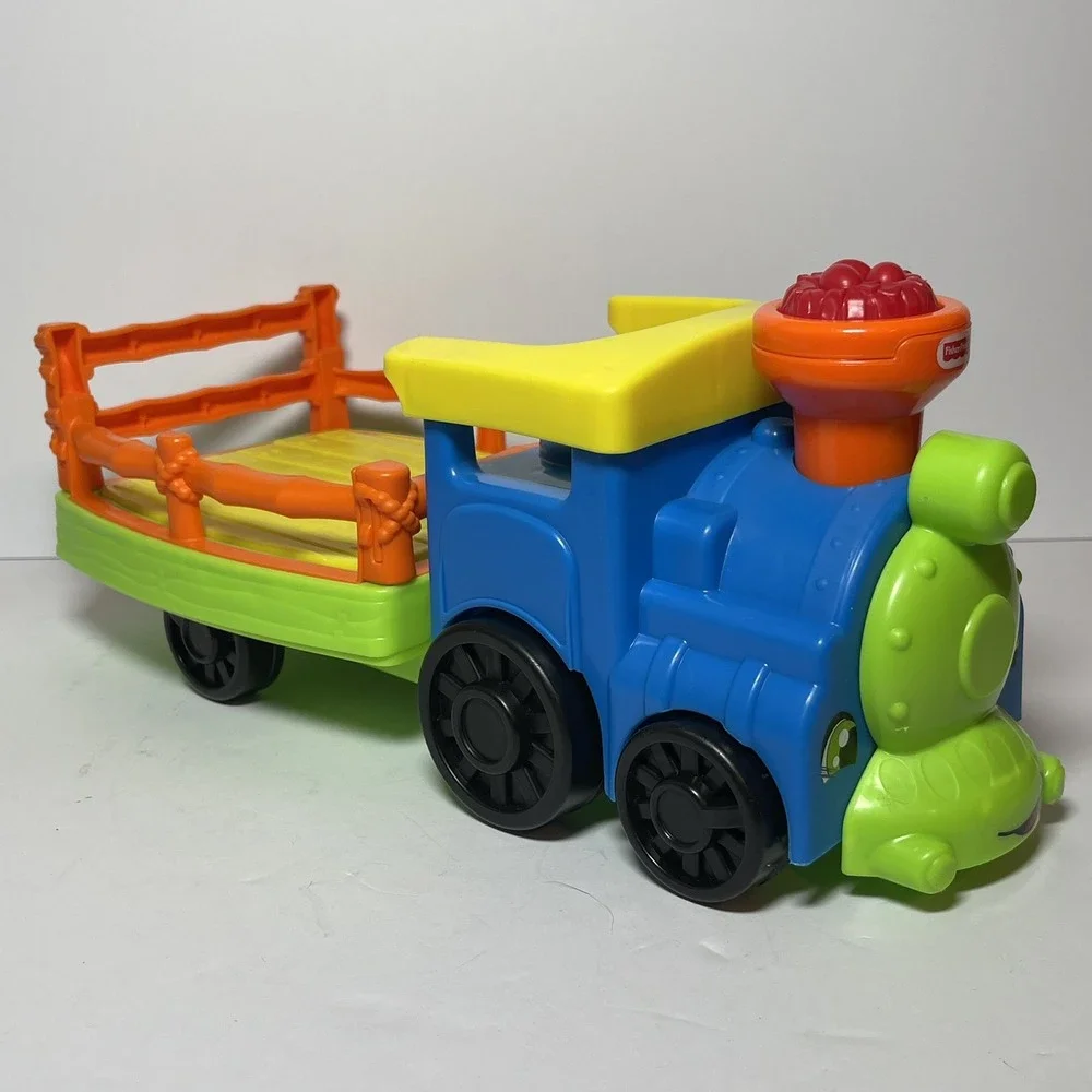 Fisher Price Little People Choo-Choo Zoo Train Musical Works see Video